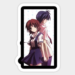 Clannad - Tomoya Okazaki · Nagisa Furukawa Sticker